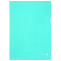 Oxford Sichthülle Premium, DIN A4, PVC, glasklar, gelb, 25er