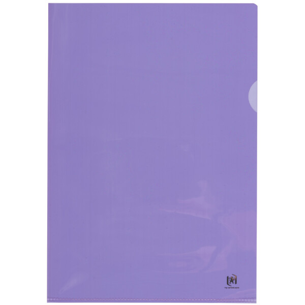 Oxford Sichthülle Premium, DIN A4, PVC, glasklar, grün, 25er