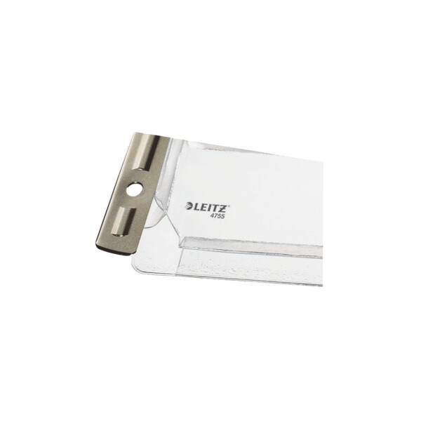 LEITZ Maxi Prospekthüllen Stabil, A4, PVC, genarbt, 0,17 mm