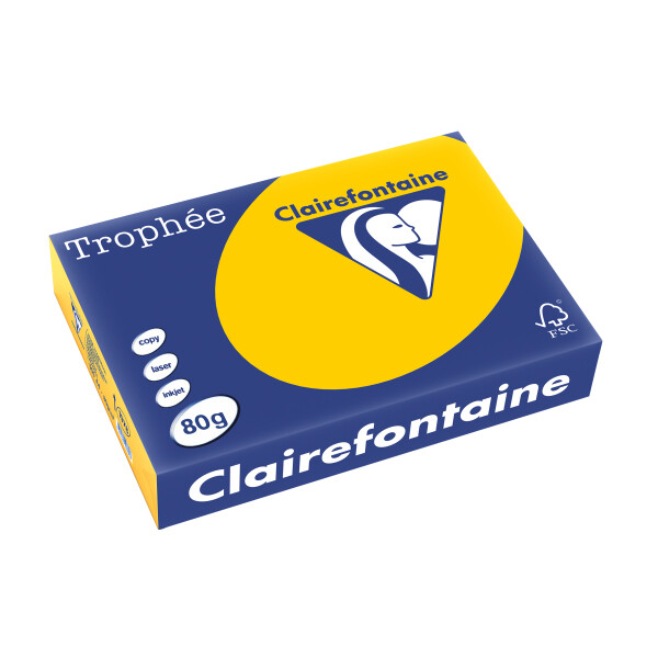 Clairefontaine Multifunktionspapier Trophée, A4, sonnen-