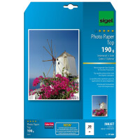 sigel InkJet-Foto-Papier, seidenmatt, A4, 190 g qm