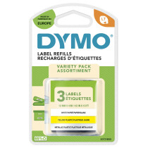 DYMO LetraTag Schriftbandkassette, Metallic, 12 mm x 4 m