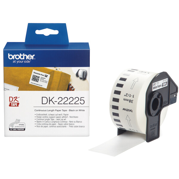 brother DK-22223 Endlos-Etiketten Papier, 50 mm x 30,48 m