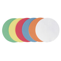 FRANKEN Moderationskarte, Kreis, Durchm.: 140 mm, sortiert