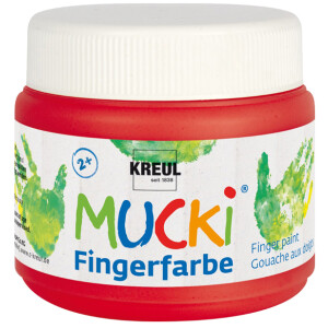 KREUL Fingerfarbe "MUCKI", rot, 150 ml