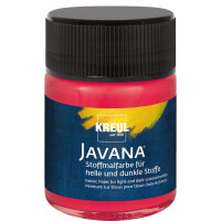 KREUL Textilfarbe JAVANA, blattgrün, im Glas, 50 ml