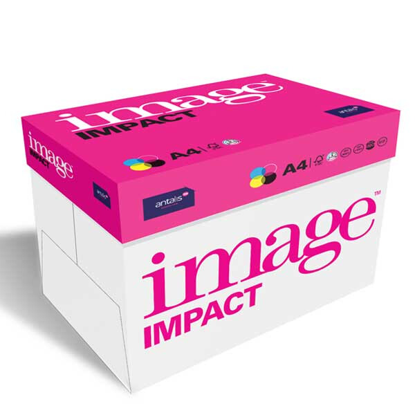 IMAGE IMPACT WEISS Kopierpapier A4 60g/m2 (1 Karton; 2.500 Blatt)