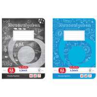 herlitz Hausaufgabenheft x.book, DIN A5, 80 g qm, 48 Blatt