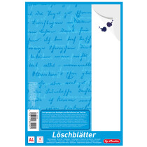 herlitz Löschpapierblock DIN A4, 80 g qm, weiß