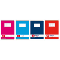 herlitz Oktavheft x.book, DIN A6, kariert, 70 g qm, 32 Blatt
