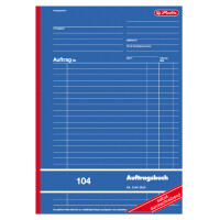 herlitz Formularbuch "Auftrag 104", DIN A4, 2 x...