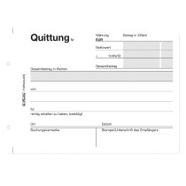 herlitz Formularbuch "Quittung 401", DIN A6, 50...