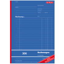 herlitz Formularbuch "Rechnung 304", DIN A5, 2 x 50 Blatt