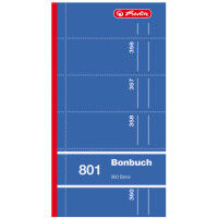 herlitz Formularbuch "Bonbuch 803", DIN A4,...