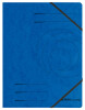 herlitz Eckspannermappe easyorga, A4, Karton, blau