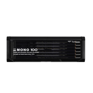 Tombow Bleistift "MONO 100", sechseckig, 12er Set sortiert