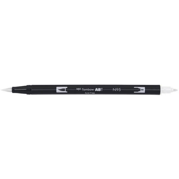 Tombow Doppelfasermaler "ABT DUAL BRUSH PEN", port red