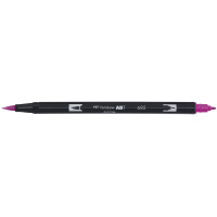 Tombow Doppelfasermaler "ABT DUAL BRUSH PEN", port red