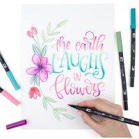Tombow Doppelfasermaler "ABT DUAL BRUSH PEN", holley green