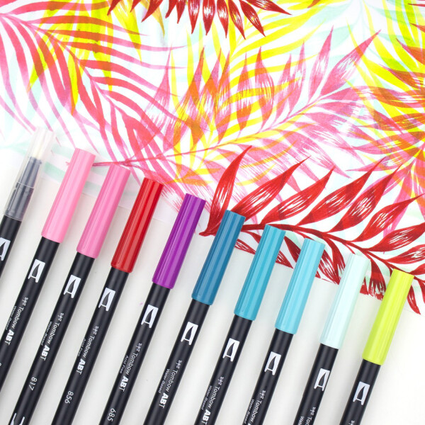 Tombow Doppelfasermaler "ABT DUAL BRUSH PEN", sea blue