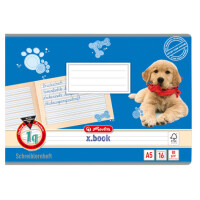 herlitz Schreiblernheft x.book, DIN A4 quer, Lineatur SL