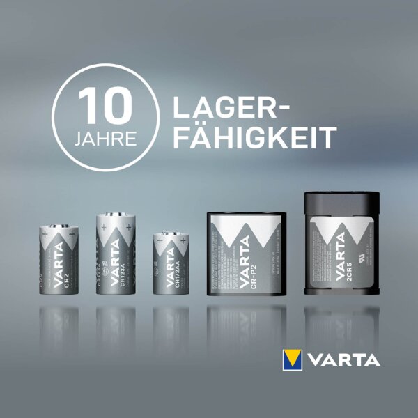 VARTA Foto-Batterie "LITHIUM", CR2, 3,0 Volt