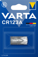 VARTA Foto-Batterie "LITHIUM", CR123A, 3,0 Volt, 2er Blister