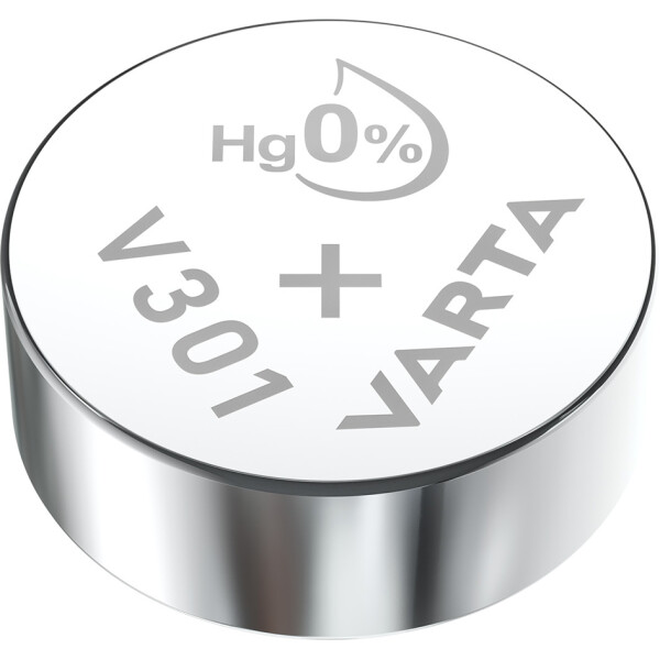 VARTA Silber-Oxid Uhrenzelle, V395 (SR57), 1,55 Volt