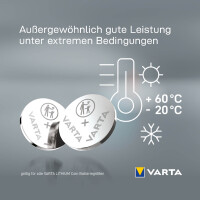 VARTA Lithium Knopfzelle "Professional Electronics", CR2032