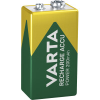 VARTA NiMH Akku "RECHARGE ACCU Power", E-Block (6F22)