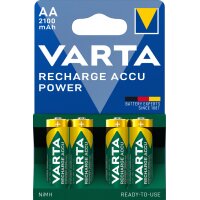 VARTA NiMH Akku "RECHARGE ACCU Power", Mignon (AA), 2100 mAh
