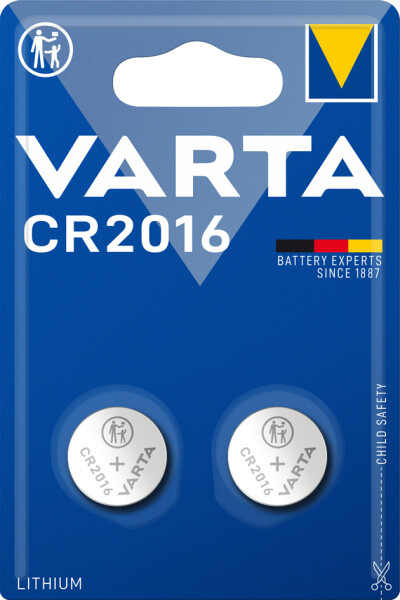VARTA Lithium Knopfzelle "Professional Electronics", CR2016