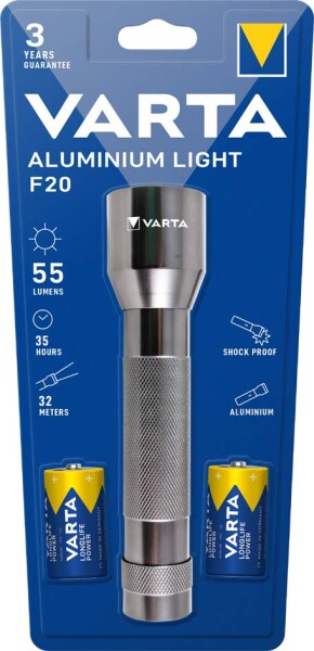 VARTA Taschenlampe "Multi LED Alu Light 2C"