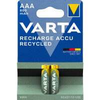 VARTA NiMH Akku "RECHARGE ACCU Recycled", Micro...