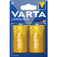 VARTA Alkaline Batterie Longlife, Mono (D LR20)