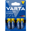 VARTA Alkaline Batterie "LONGLIFE Power", Mignon (AA LR6)