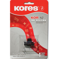 Kores Farbrolle für EPSON IR78, schwarz und rot