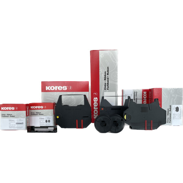 Kores Farbband f&uuml;r Fujitsu DL 1100, Nylon, schwarz