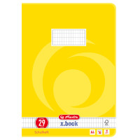 herlitz Schulheft x.book, DIN A4, Lineatur 25 liniert