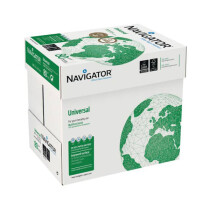 Navigator Universal holzfrei Kopierpapier A4 80g/m2 (1 Karton; 2.500 Blatt)