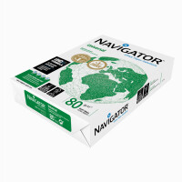 Navigator Universal holzfrei Kopierpapier A4 80g/m2 (1 Karton; 2.500 Blatt)