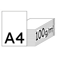 HP ColorChoice hochweiß Kopierpapier A4 100g/m2 - 1 Karton (2.500 Blatt)