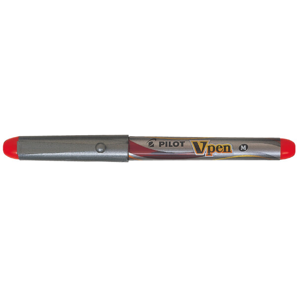 PILOT Einweg-Füllhalter V-Pen Silver, blau