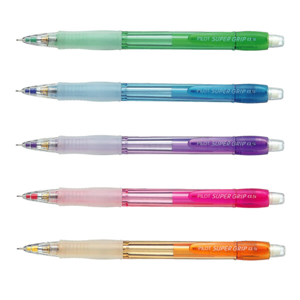 PILOT Druckbleistift SUPER GRIP NEON 0.5, farbig sortiert