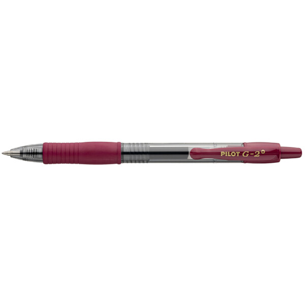 PILOT Gelschreiber G-2 PLUS medium, bordeaux