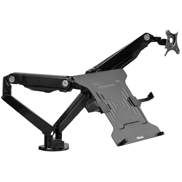 Fellowes Notebook-Plattform für Monitorarm, schwarz