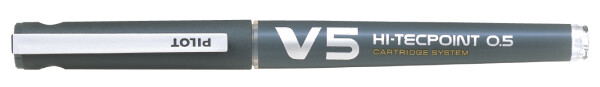 PILOT Tintenroller V5 Hi-Tecpoint, nachfüllbar, schwarz