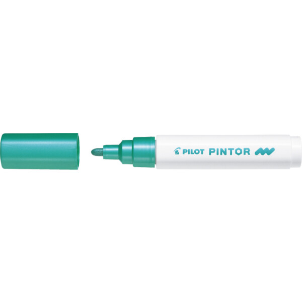 PILOT Pigmentmarker PINTOR, medium, metallic-grün