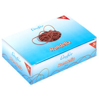 Läufer Gummiringe RONDELLA im Karton, rot, 25 mm,...
