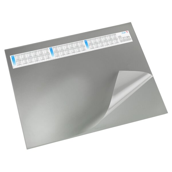 L&auml;ufer Schreibunterlage DURELLA DS, 520 x 650 mm, grau